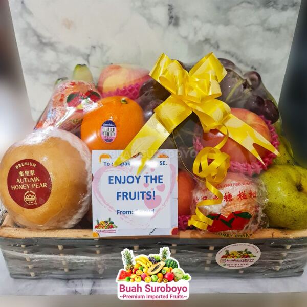 Hampers buah premium Buah Suroboyo